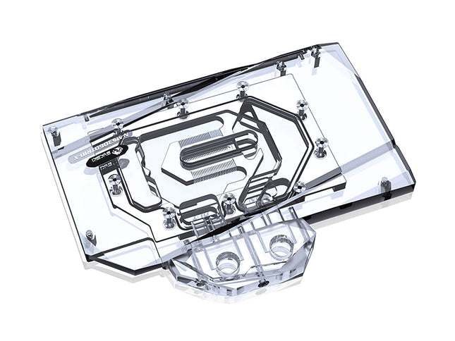 Bykski Full Coverage GPU Water Block and Backplate for MSI RTX 3060 Gaming X TRIO 2X (N-MS3060TRIO-X)