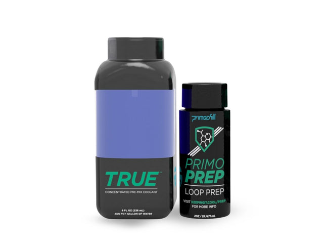 PrimoChill True Opaque - Computer WaterCooling Coolant, Concentrate, Solid/Non-Transparent, Full Protection, PrimoPrep Included, Proudly Made in the USA (Yields a Gallon of Coolant) - Powder Blue