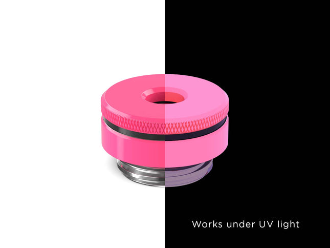 PrimoChill SX Pressure Check Valve - UV Pink