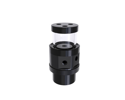Bykski Complete D5 Pump / 60mm PMMA Reservoir Combo, Armored / POM - Black (CP-NWD5-X-CT60-V3-BK)
