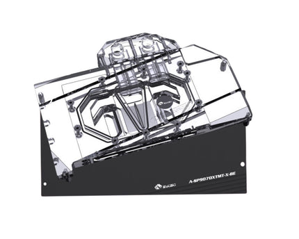 Bykski Full Coverage GPU Water Block and Backplate For Sapphire METAL Pulse AMD Radeon RX 9070XT 16GB (A-SP9070XTMT-X)