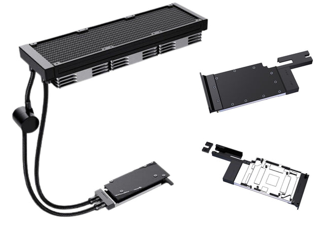 Bykski Durable 360mm Server AIO Liquid GPU Cooler For NVIDIA TESLA L40 (B-FRD-TESLA-L40-X-360)