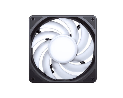 Bykski 9 Blade High Volume 120mm PWM - 5V Addressable RGB(RBW) LED Fan - 2000 RPM / 70.33 CFM / 37.7 dBA (CF-RBW2000EX-X)