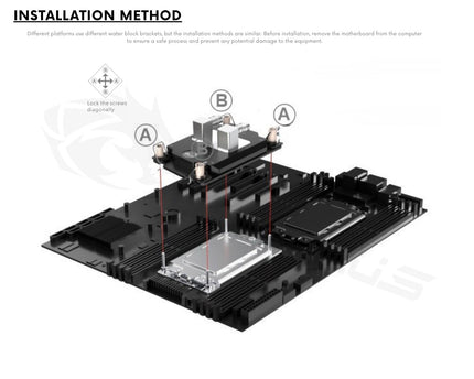 Bykski CPU-4710-SR Durable All Metal CPU Water Block For Intel LGA 4710/4677 - Continuous Usage