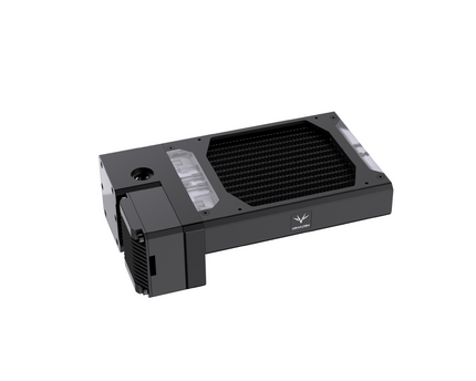 Granzon 30mm Radiator-Pump Combo for Build-Your-Own AIO Systems — Available in 120 mm fan size in four lengths (GZMN)