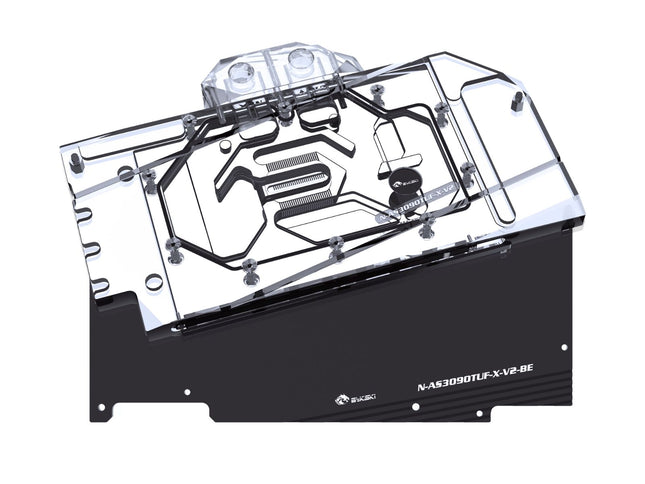 Bykski Full Coverage GPU Water Block and Backplate for ASUS TUF GAMING RTX 3090/3080/3070 (N-AS3090TUF-X-V2)