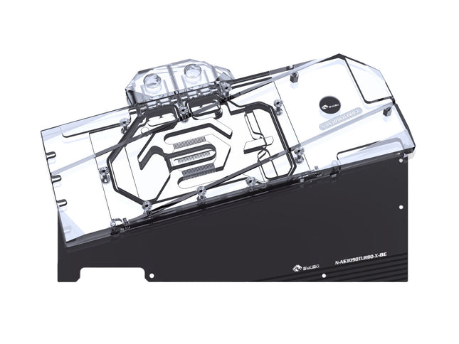 Bykski Full Coverage GPU Water Block and Backplate for ASUS GEFORCE RTX 3090 Turbo (N-AS3090TURBO-X)