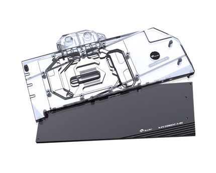 Bykski Full Coverage GPU Water Block and Backplate for EVGA RTX 3080 XC3 (N-EV3080XC-X)