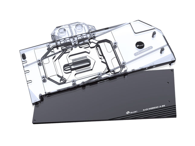 Bykski Full Coverage GPU Water Block and Backplate for EVGA RTX 3080 XC (N-EV3080XC-X)
