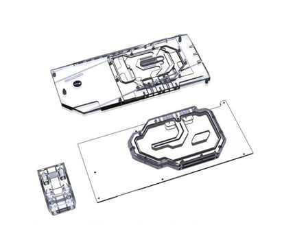 Bykski Full Coverage GPU Water Block w/ Integrated Active Backplate for EVGA RTX 3080/3090 FTW3 Ultra Gaming (N-EV3090FTW3-TC-V2)