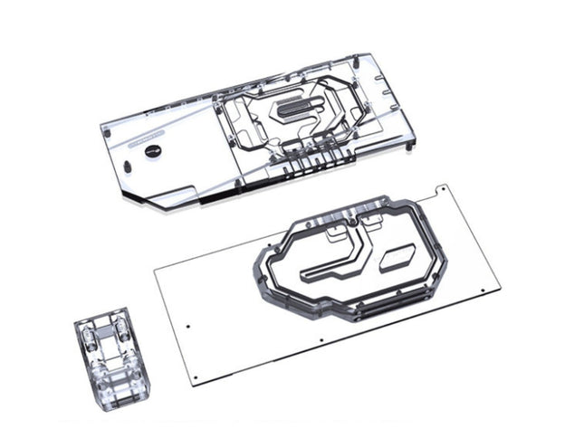 Bykski Full Coverage GPU Water Block w/ Integrated Active Backplate for EVGA RTX 3080/3090 FTW3 Ultra Gaming (N-EV3090FTW3-TC-V2)