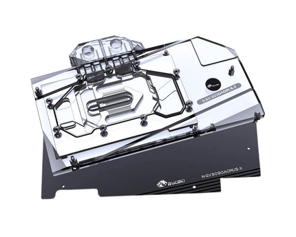 Bykski Full Coverage GPU Water Block and Backplate for Gigabyte AORUS RTX 3080/3090 Master (N-GV3090AORUS-X)