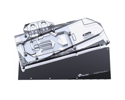 Bykski Full Coverage GPU Water Block and Backplate for Colorful iGame RTX 3070 Advanced OC  (N-IG3070ULOC-X)