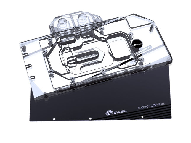 Bykski Full Coverage GPU Water Block and Backplate for Colorful Battle Axe GeForce RTX 3070 8GB (N-IG3070ZF-X)