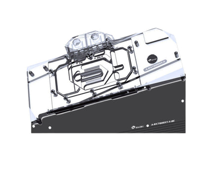 Bykski Full Coverage GPU Water Block and Backplate For AMD Radeon RX 7800 XT (A-RX7800XT-X)