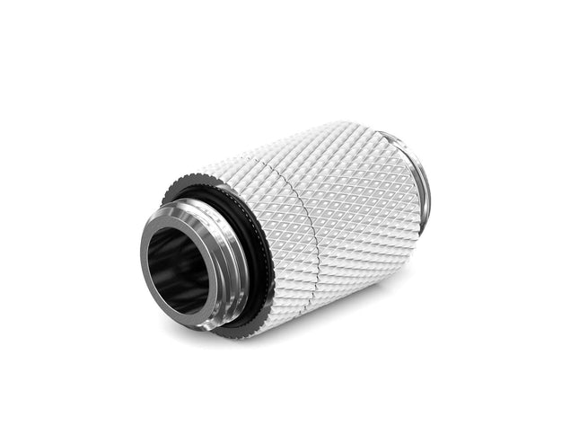 PrimoChill Dual Male G 1/4in. SX Rotary Extension Coupler - Sky White