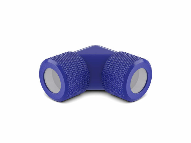 PrimoChill 12mm Rigid SX 90 Degree Fitting Set - True Blue