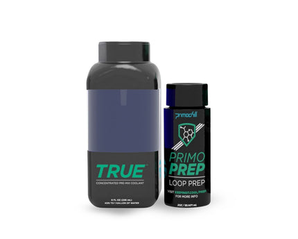 PrimoChill True Opaque - Computer WaterCooling Coolant, Concentrate, Solid/Non-Transparent, Full Protection, PrimoPrep Included, Proudly Made in the USA (Yields a Gallon of Coolant) - Steel Blue