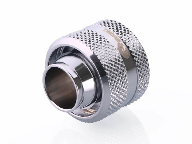 Bykski Flex 13mm ID x 19mm OD Fitting - Silver (B-FT4-TK-V2) - Silver
