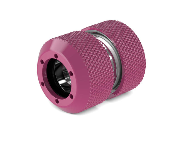 PrimoChill 1/2in. Rigid RevolverSX Series Coupler Fitting - Magenta - Magenta