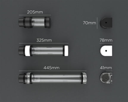 PrimoChill CTR Hard Mount Phase II High Flow D5 Enabled Reservoir - White POM - 120mm - Candy Copper