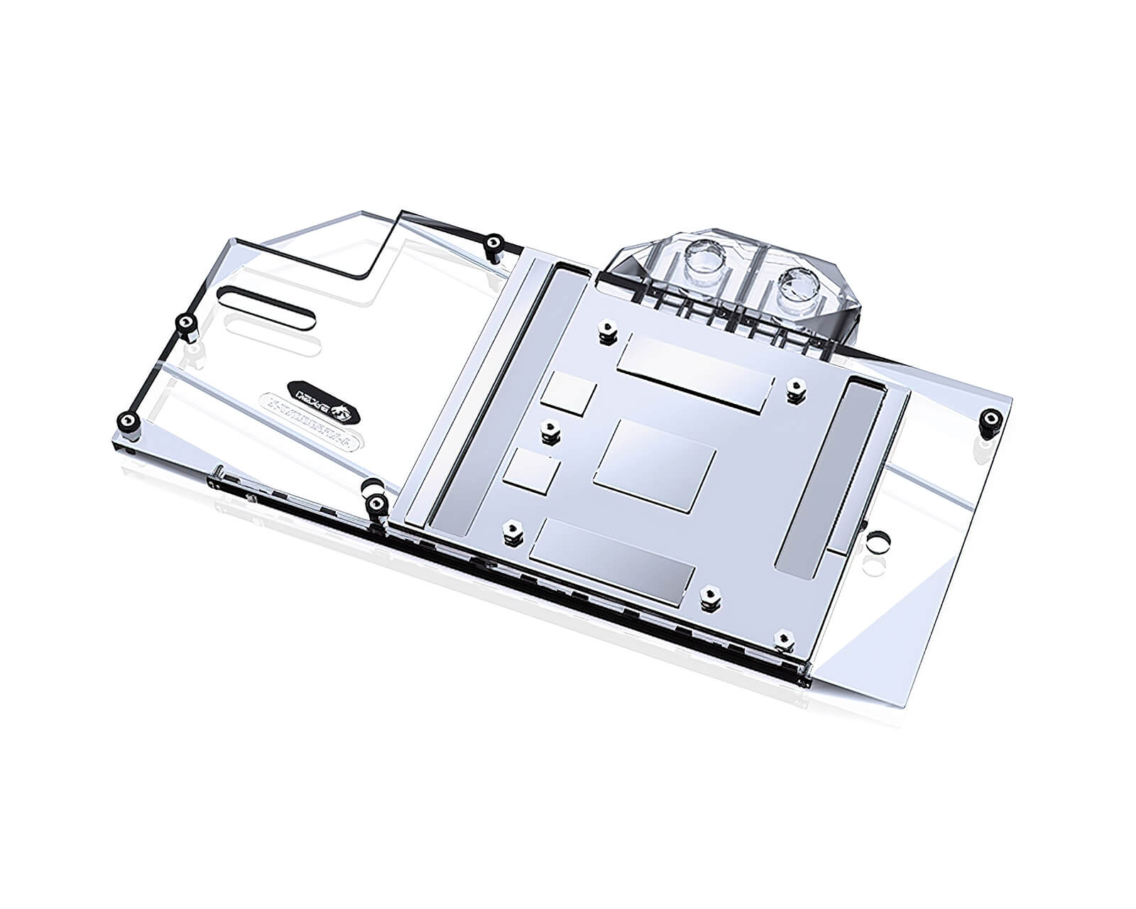 Xfx Gpu Backplate Bykski Full Coverage GPU Water Block and Backplate for XFX RX 6800/690 ...