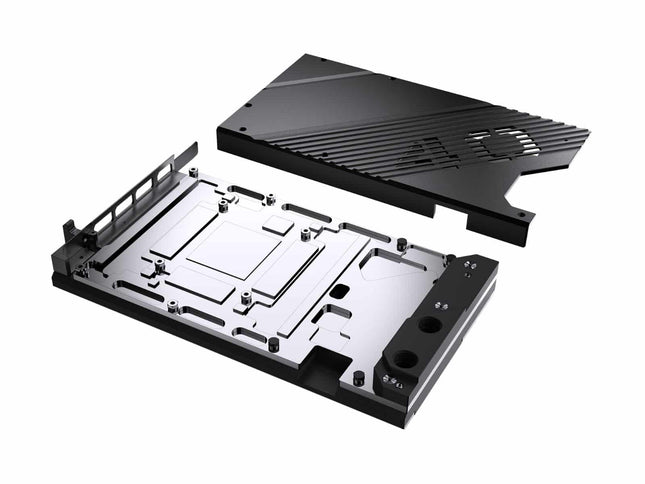 Granzon Full Armor GPU Water Block and Backplate for NVIDIA Founders Edition RTX 3090TI (GBN-RTX3090TIFE)