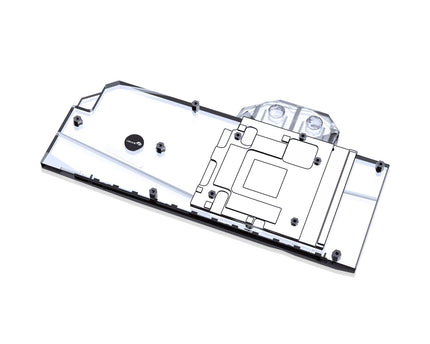 Bykski Full Coverage GPU Water Block and Backplate For Leadtek GeForce RTX 4070 Ti HYPER BRAIN (N-LE4070TI-X)