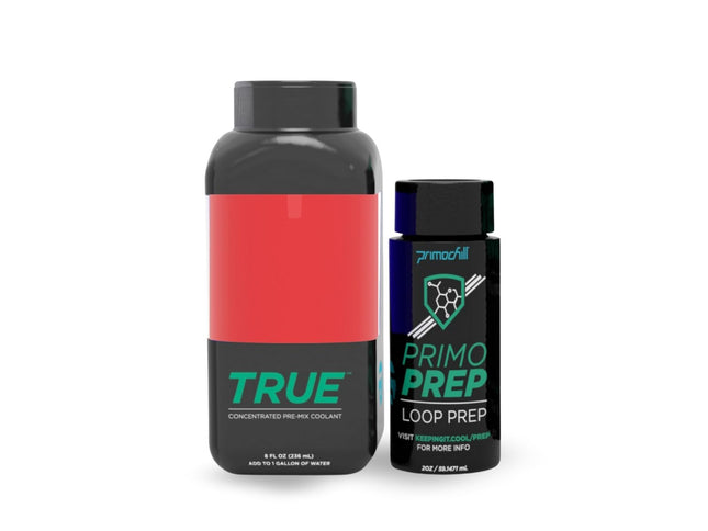 PrimoChill True Opaque - Computer WaterCooling Coolant, Concentrate, Solid/Non-Transparent, Full Protection, PrimoPrep Included, Proudly Made in the USA (Yields a Gallon of Coolant) - Razor Red SX