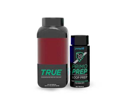 PrimoChill True Opaque - Computer WaterCooling Coolant, Concentrate, Solid/Non-Transparent, Full Protection, PrimoPrep Included, Proudly Made in the USA (Yields a Gallon of Coolant) - Crimson