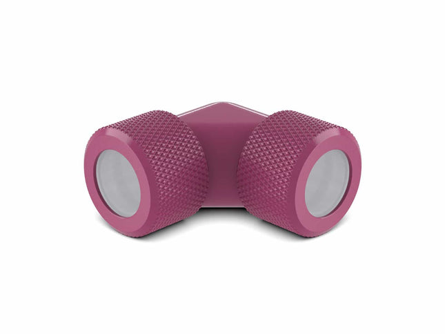 PrimoChill 14mm Rigid SX 90 Degree Fitting Set - PrimoChill - KEEPING IT COOL Magenta