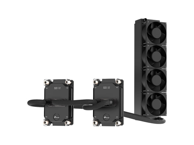 Bykski Durable 4x80mm 2U Server AIO Liquid CPU Cooler For Dual Intel Copper/Ice Lake (LGA 4189) - Continuous Usage