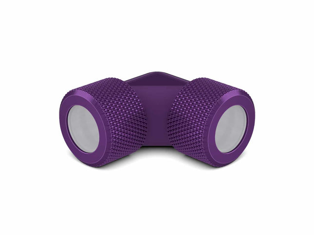 PrimoChill 14mm Rigid SX 90 Degree Fitting Set - PrimoChill - KEEPING IT COOL Candy Purple