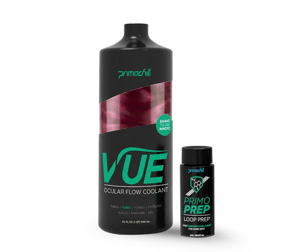 PrimoChillVue-ComputerWaterCoolingCoolant,VisualFlow,Solid/Non-Transparent,FullProtection,PrimoPrepIncluded,ProudlyMadeintheUSA(32oz/.9L)