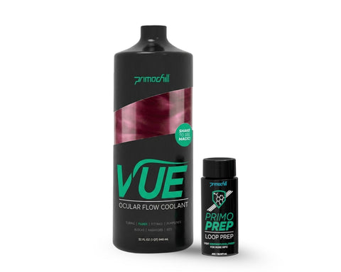 PrimoChill Vue - Computer WaterCooling Coolant, Visual Flow, Solid/Non-Transparent, Full Protection, PrimoPrep Included, Proudly Made in the USA (32oz/.9L)