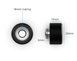 PrimoChill (Basic Kit) 4x 16mm Acrylic/PMMA Tubes, 12x Metric SX Fittings - Choose your color