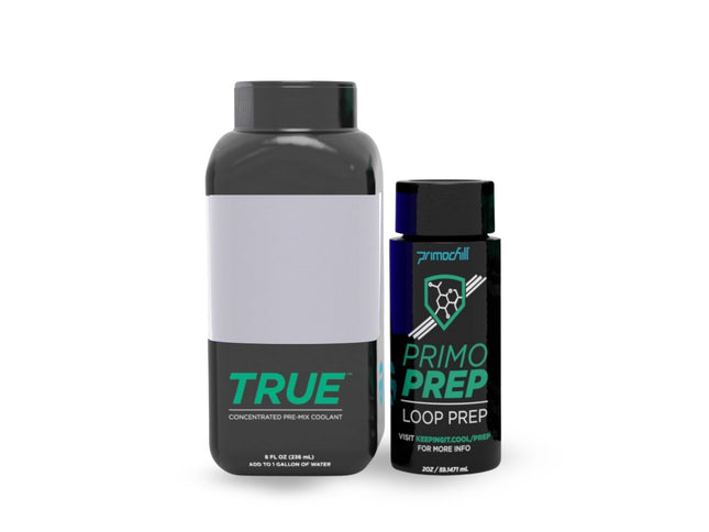 PrimoChill True Opaque - Computer WaterCooling Coolant, Concentrate, Solid/Non-Transparent, Full Protection, PrimoPrep Included, Proudly Made in the USA (Yields a Gallon of Coolant) - Sterling Silver