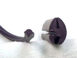 Rubber Window Molding w/ Locking Strip (Sold by the Foot)