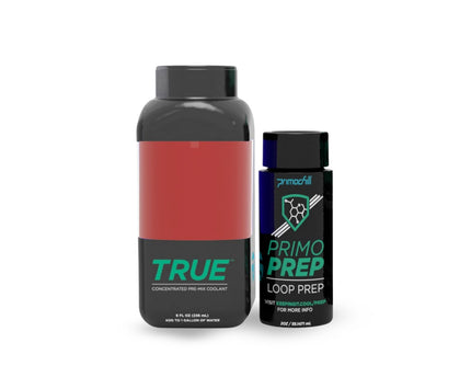 PrimoChill True Opaque - Computer WaterCooling Coolant, Concentrate, Solid/Non-Transparent, Full Protection, PrimoPrep Included, Proudly Made in the USA (Yields a Gallon of Coolant) - Powder Red