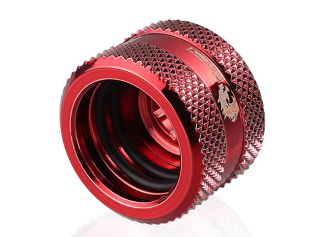 Bykski Rigid 16mm OD Fitting V2 - Red (B-HTJV2-L16) - Red