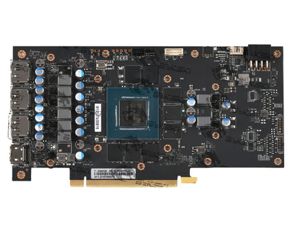 Bykski Full Coverage GPU Water Block and Backplate for GALAXY RTX 3060Ti EX (1-CLICK OC)(N-GY3060TIBK-X)