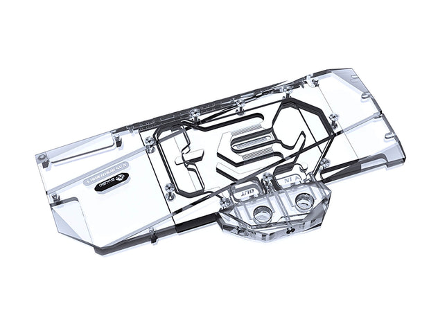 Bykski Full Coverage GPU Water Block and Backplate for ASUS RTX 3090 Turbo (N-AS3090TURBO-X)