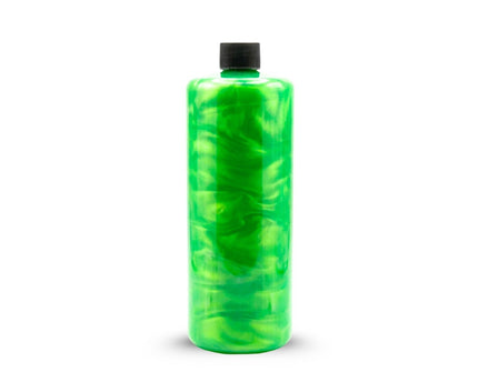 PrimoChill Vue - Computer WaterCooling Coolant, Visual Flow, Solid/Non-Transparent, Full Protection, PrimoPrep Included, Proudly Made in the USA (32oz/.9L) - UV Green SX