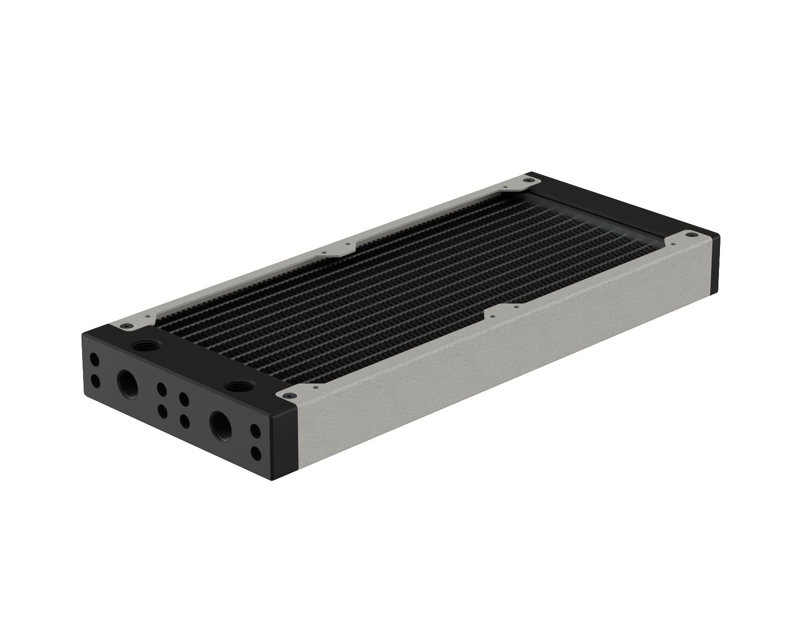 Primo Plus Radiator PrimoChill 240SL (30mm) EXIMO Modular Radiator, Black POM, 2x120mm, Du ...