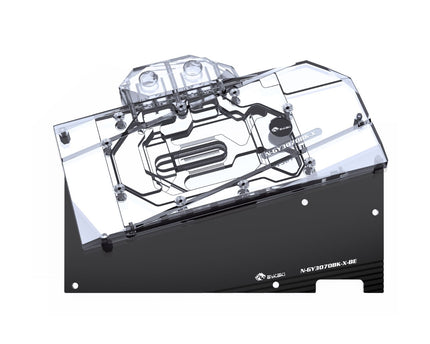 Bykski Full Coverage GPU Water Block and Backplate for GALAXY RTX 3070 Metal Master (N-GY3070BK-X)