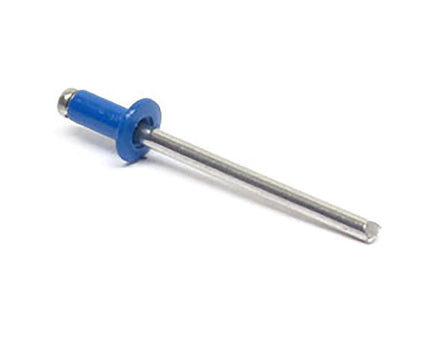 1/8in. (3mm) Aluminum Rivets - Blue - 10 Pack