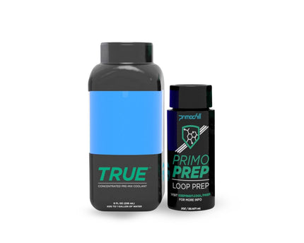 PrimoChill True Opaque - Computer WaterCooling Coolant, Concentrate, Solid/Non-Transparent, Full Protection, PrimoPrep Included, Proudly Made in the USA (Yields a Gallon of Coolant) - Cobalt