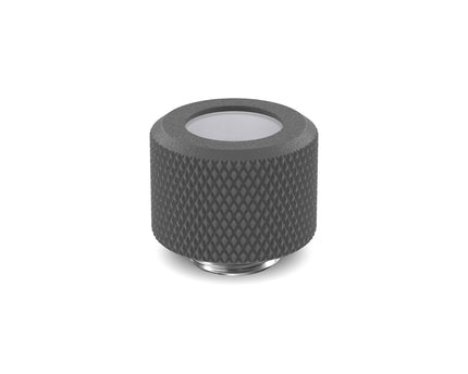 PrimoChill 12mm OD Rigid SX Fitting - TX Matte Gun Metal