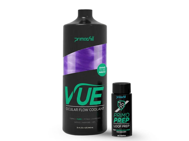 PrimoChill Vue - Computer WaterCooling Coolant, Visual Flow, Solid/Non-Transparent, Full Protection, PrimoPrep Included, Proudly Made in the USA (32oz/.9L) - Candy Purple SX