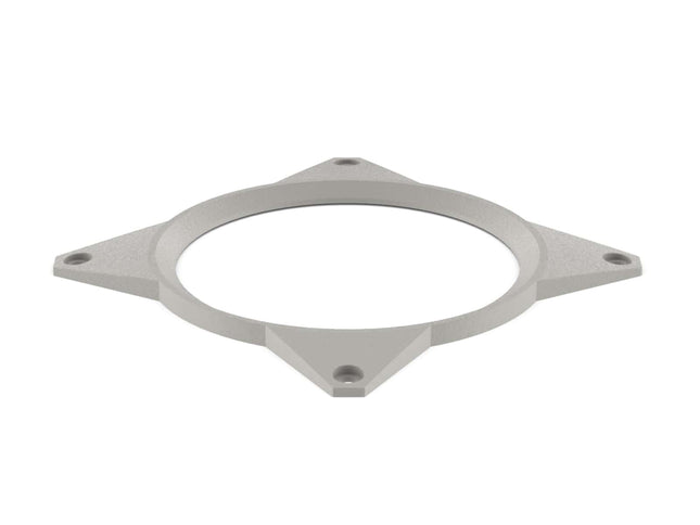 PrimoChill 140mm Aluminum SX Fan Cover - TX Matte Silver